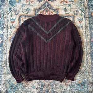 Vintage Nino Foriero Striped Sweater Medium